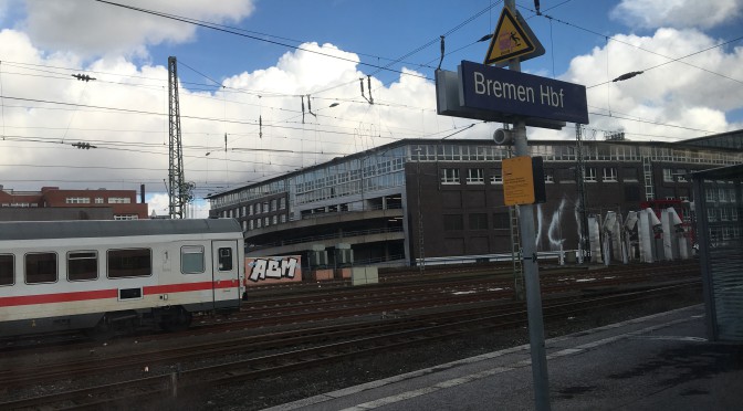 Mit dem ICE von Düsseldorf nach Berlin (über Bremen)